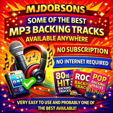 Backing Trafks Shadows MP3 CD