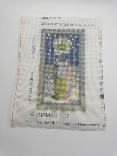 Vintage needlepoint completed - vintage,