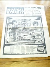 New Musical Express Newspaper Sept 24th 1965 Everly Bros Cilla Black Stones Tour