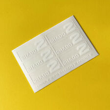 DINKY No. 353 U.F.O SHADO 2 MOBILE WHITE on clear sticker decal reproductions