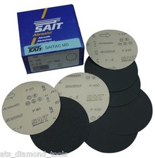 SAIT AC MD 125mm Plain Silicon Carbide Disc Paper marble quartz granite glass