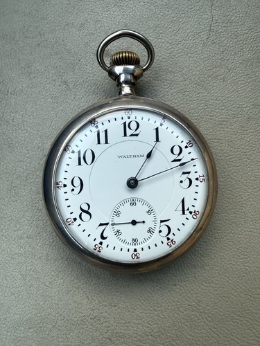 Waltham mass pocket watch - waltham,