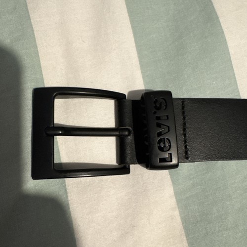 Levis mens leather belt - leather, size