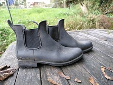 Fouganza Rubber Jodhpur Boots Child Size 13