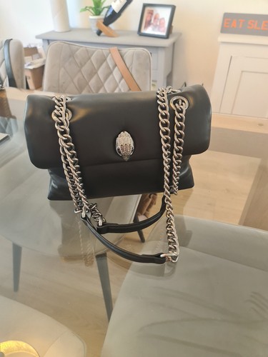 Kurt geiger kew black - kurt, leather