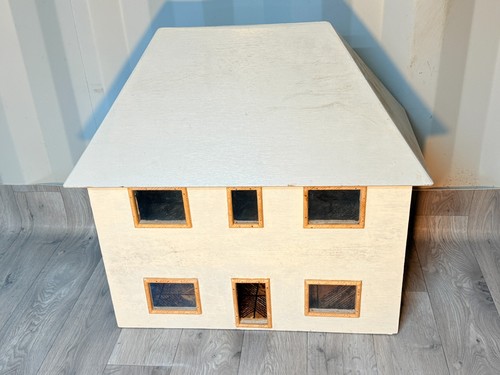 Vintage wooden dolls house - vintage,