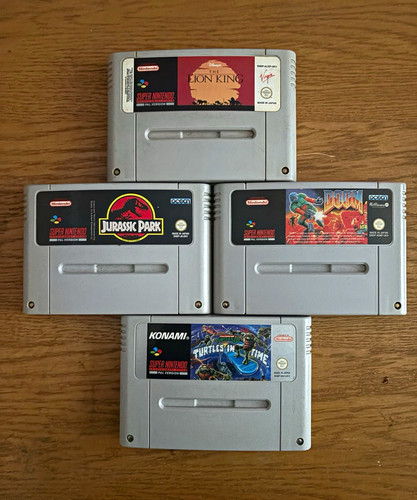 Nintendo snes pal games - snes,