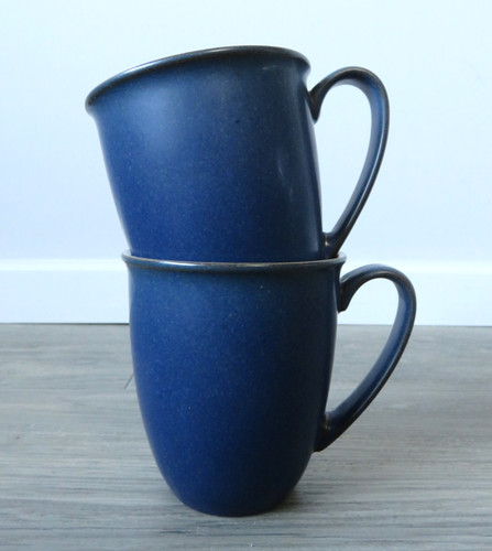Denby blue jetty tall tea - tall,