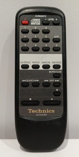 Technics eur645273 remote - eur645273,