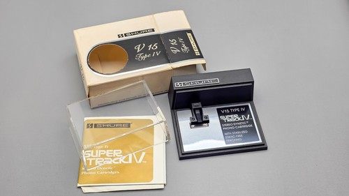 Vintage shure v15 type - shure, iv