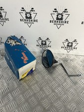 Mirror 10mm Black Round Right