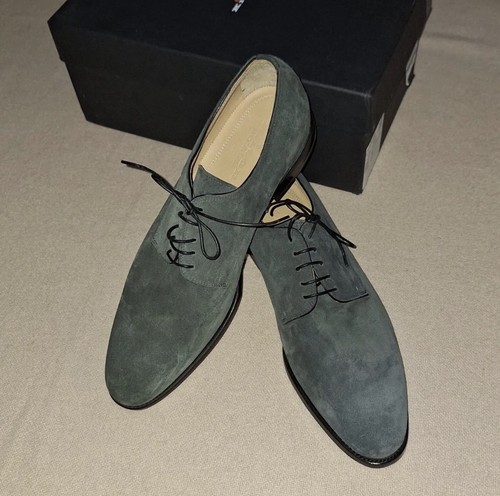 Kiton gray suede - gray, derby