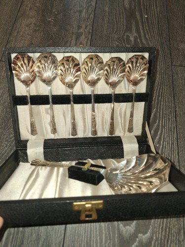 Vintage spoons canteen - vintage,