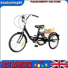 20 Inch Adult 3-Wheel Tricycle