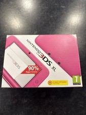 Nintendo 3DS XL Pink Handheld System **Boxed With 5 Games And Charger**