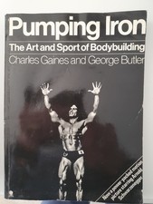 Pumping Iron Art And Sport Of Bodybuilding Book 1977 Ft Arnold Schwarzenegger