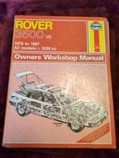 ROVER 3500 V8 1976 to 1984 all models 3528cc Owners Workshop Manual HAYNES 