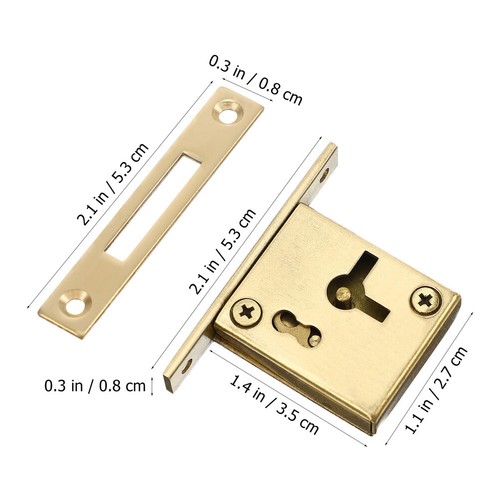 Cabinet lock copper - cabinet, drawer