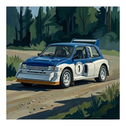 Metro 6r4 classic car - mg,