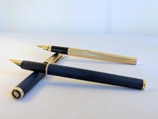 Messenger Gold Executive & Black GT Fountain Pen Set – Boxed – Near Mint