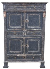 19th Century Painted Kitchen/Housekeeper’s Larder Cupboard