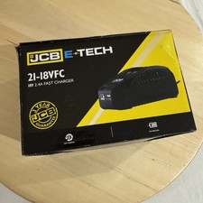 JCB 21-18VFC 18V Lithium-Ion Fast Charger - Black