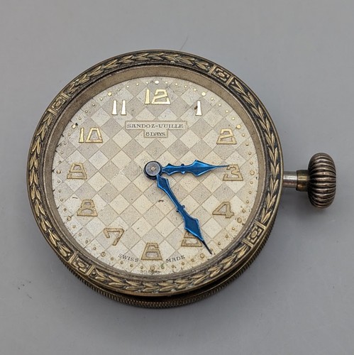 Sandoz vuille day car clock - vuille,