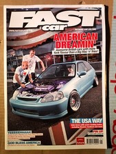 Fast Car Magazine January 2012 (573) American British Cars Chloe Bodimead