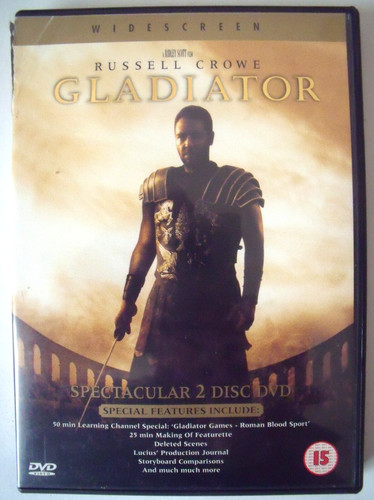 Gladiator 2004 dvd - gladiator,
