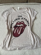 H&M Ladies Tshirt Beige Size
