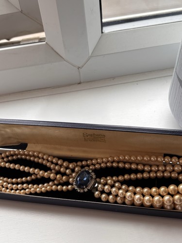 Ladies three strand pearl - ladies,