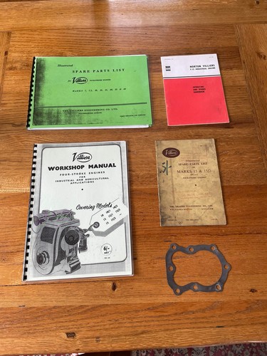 Vintage villiers stationary - villiers,