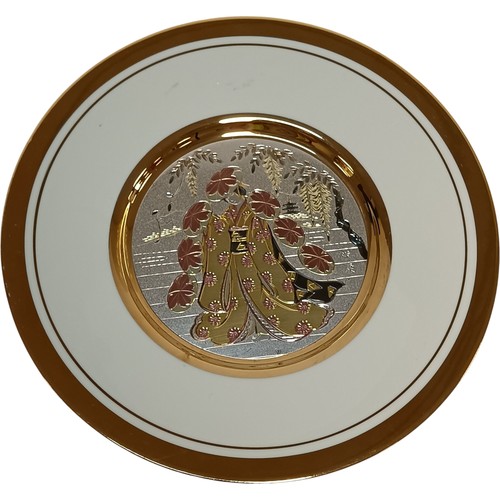 Chokin art decorative - chokin, plate