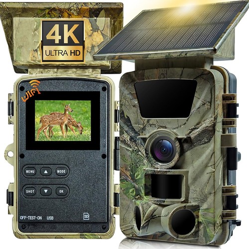 Solar trail camera 60mp - solar,