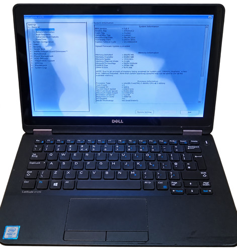 Dell latitude e7270 6600u - latitude, i7-6600u