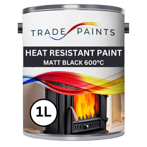 High temperature matt black - matt,