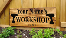 Personalised man cave sign - personalised,
