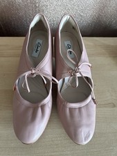 CLARKS NARRATIVE PINK LEATHER
