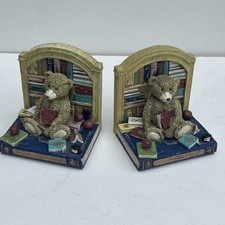 Pair of Bookends Teddies /