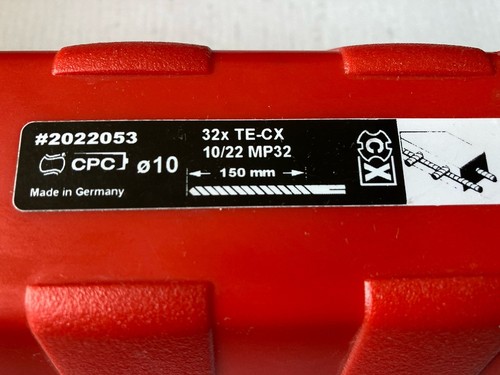 Hilti 10mm x - x, 220mm