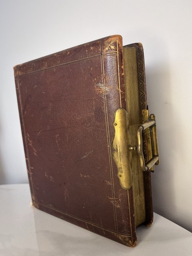 Antique victorian photo album - photo,