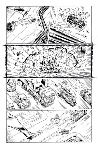 Published ink art - , transformers