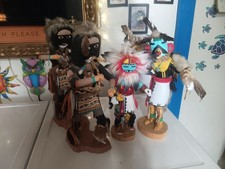 Lot Of Large Kachina Dolls