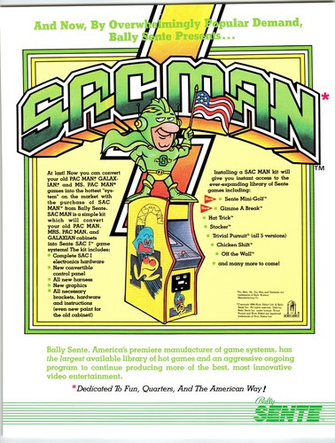 Sacman pacman conversion video - conversion,