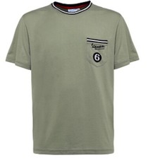 Vespa 6 Days Cotton Khaki Green T-Shirt New 606678M0