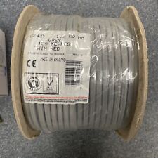 100M Drum x 1mm 6242Y Twin & Earth Cable Old Wiring Colours Red/Red