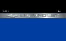 2003 Chevrolet S-10 Pickup