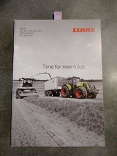 Claas  Axion / Cmatic 850 830 820 Tractor Sales Brochure 