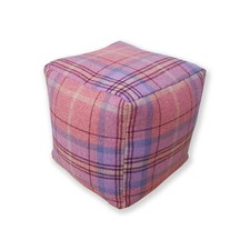 Bean bag foot stool Faux Wool