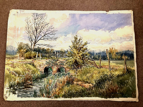 Landscape country scene